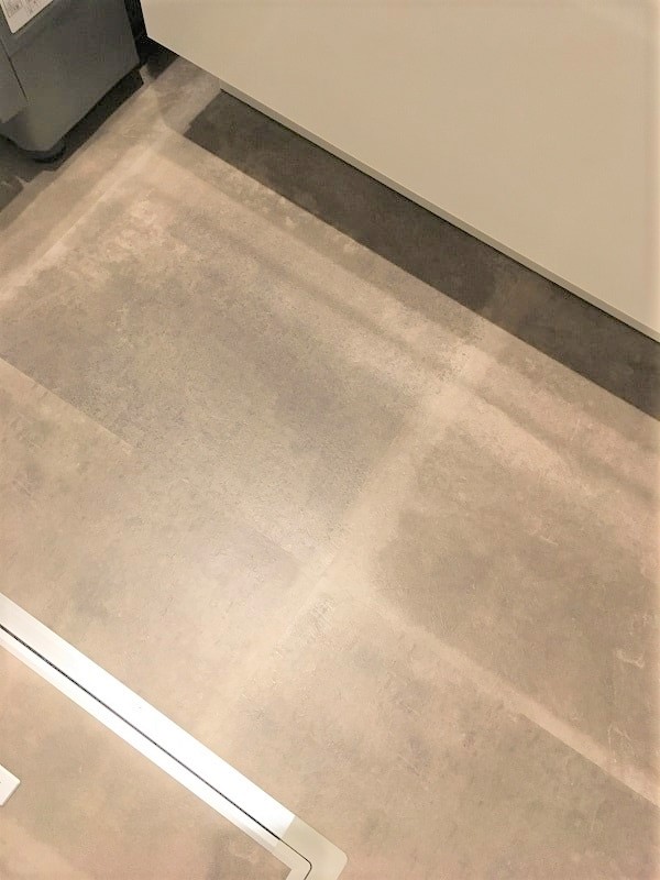 セキスイハイムの洗面所の床タイル